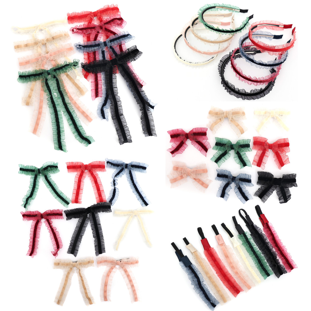 Hair Tie Velvet - A17 Fashion New ruffle velvet Hair