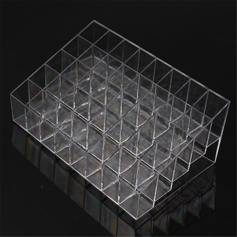 Women Accessories Gift Box - Transparent Multi-grid Lipstick Holder Women Makeup