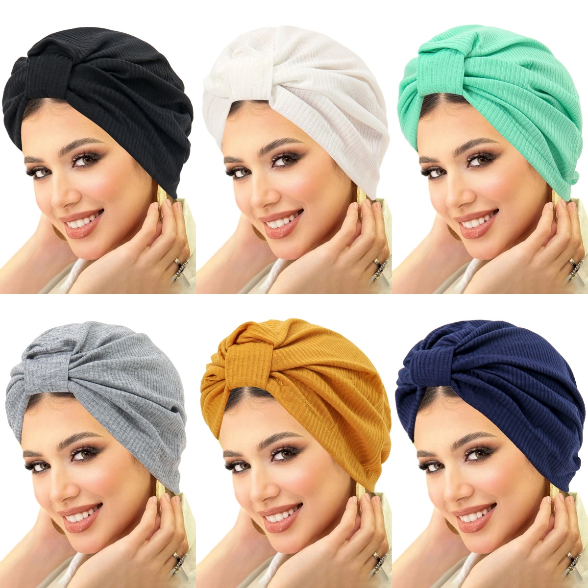 Women Accessories India - New Solid Color Women Muslim Hijab