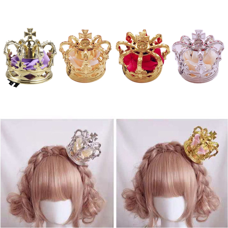 Women Accessories Dropshipping - Princess 3D Tiara Crown Luxuries Artificial