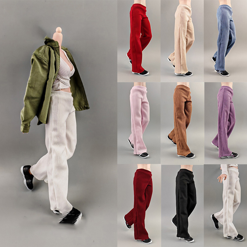 Women'S Accessories Flannels - 1/6 Scale Women Girls' Wide-leg Pants