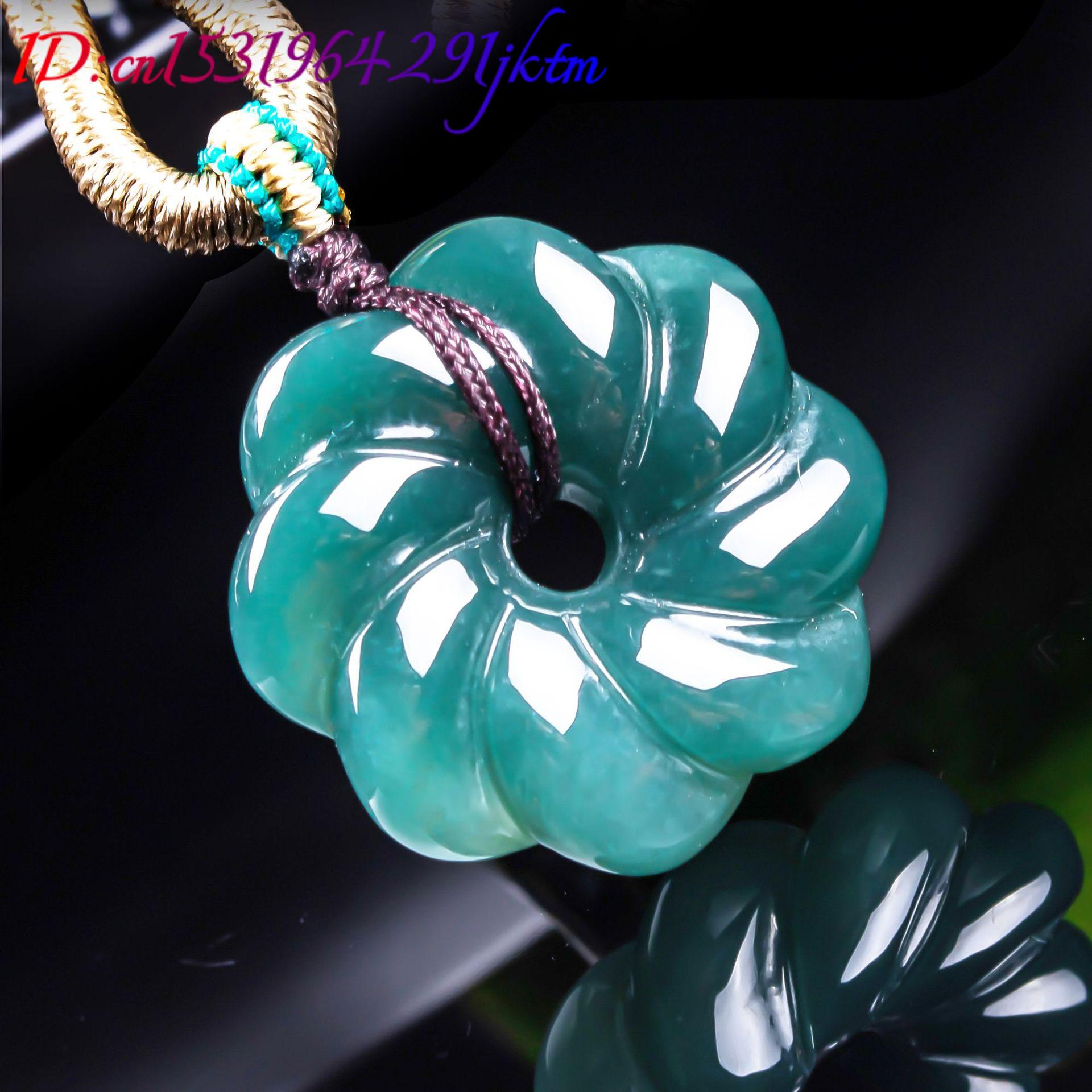 Natural Burmese Jadeite Flower - Women Accessories Products review and price