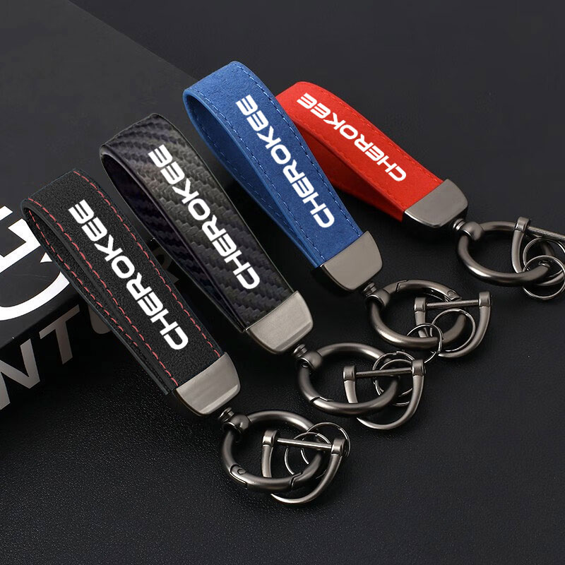 4 Colors PU Leather Keychain B - Women'S Jeep Accessories review and price