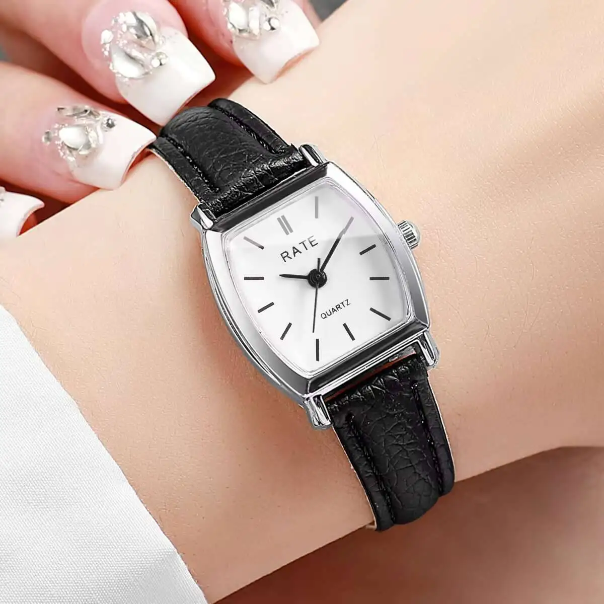 2PCS/Set Fashion Small Dial Wo - Women Accessories Gift Box review and price
