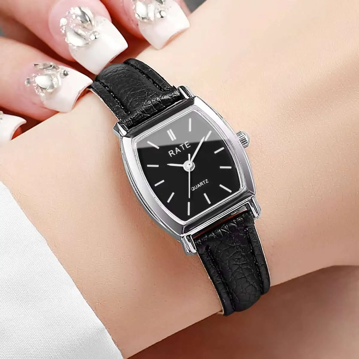 2PCS/Set Fashion Small Dial Wo - Women Accessories Gift Box review and price