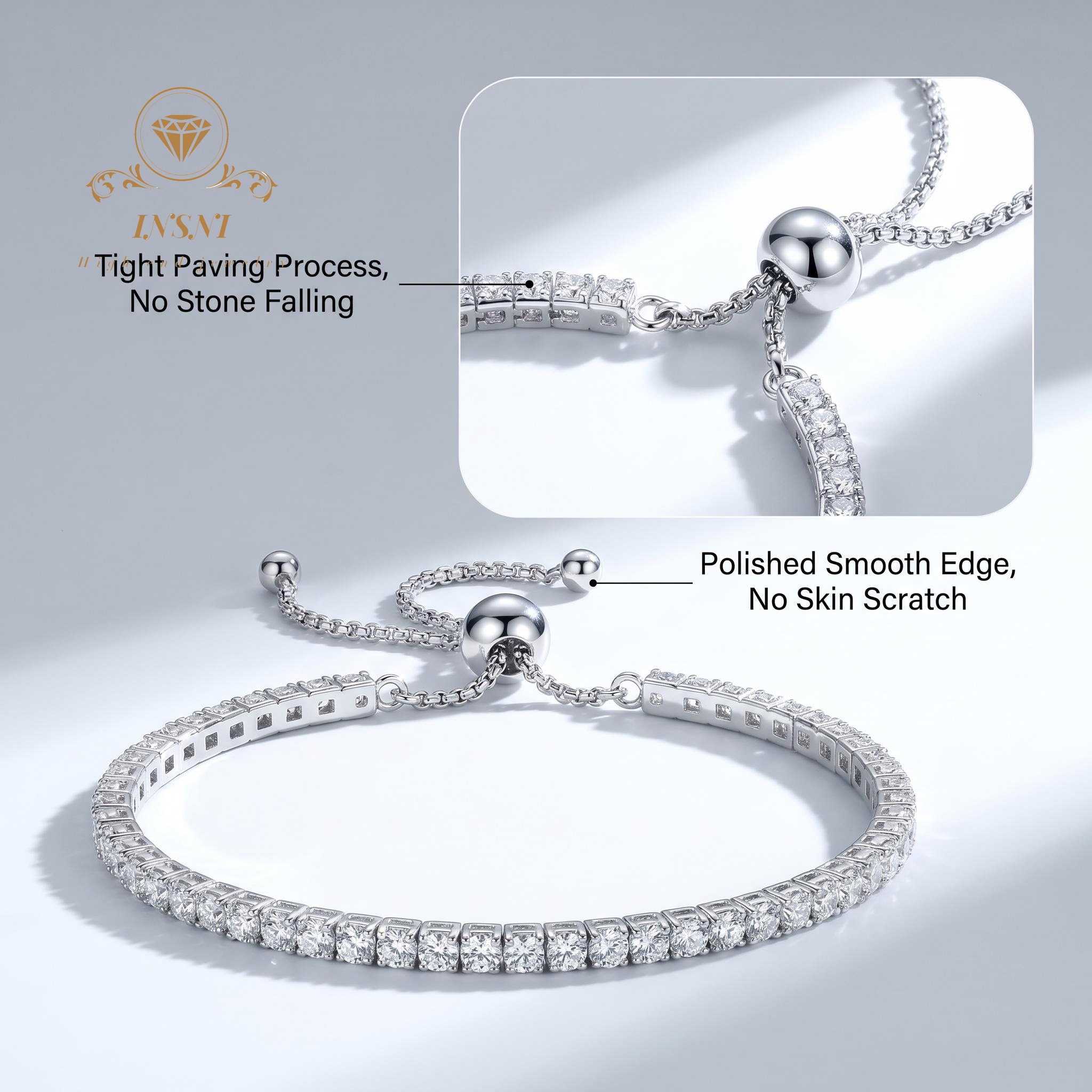 Moissanite Bracelet Accessorie - Women'S Affordable Accessories review and price