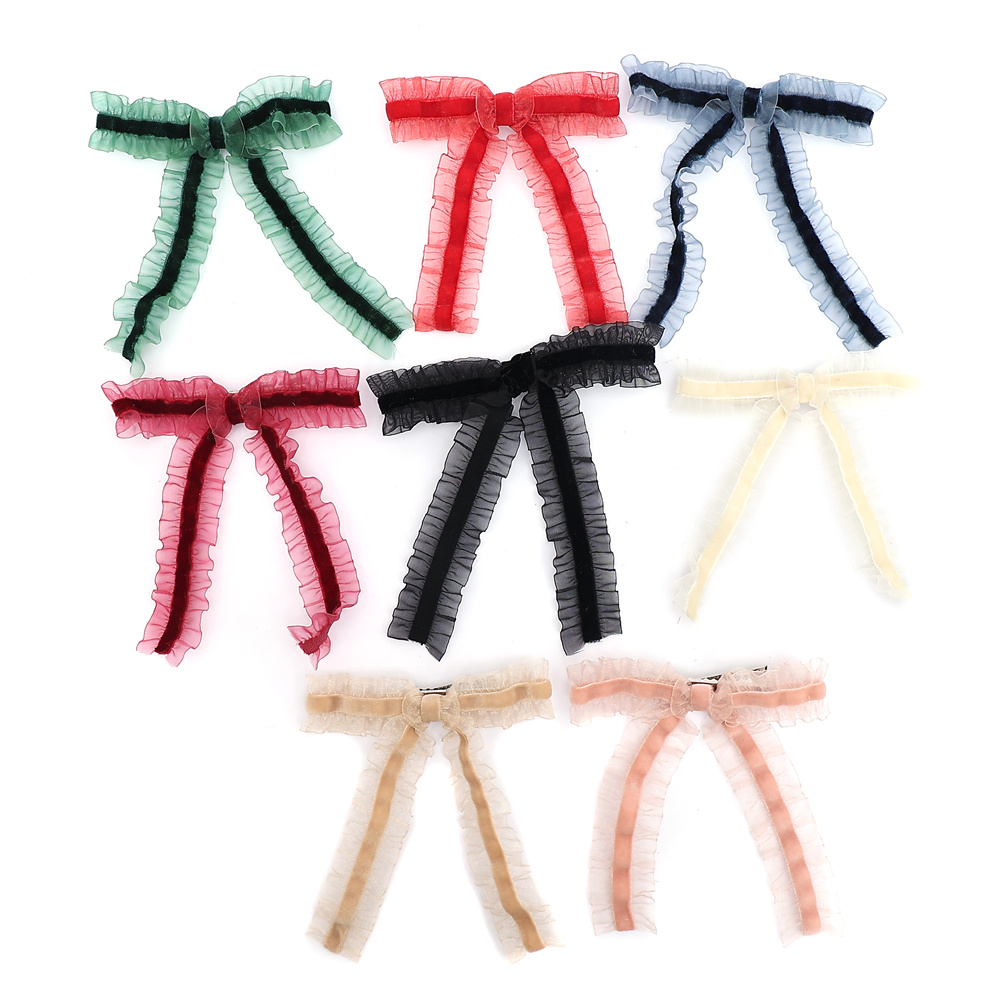 A17 Fashion New ruffle velvet  - Hair Tie Velvet review and price