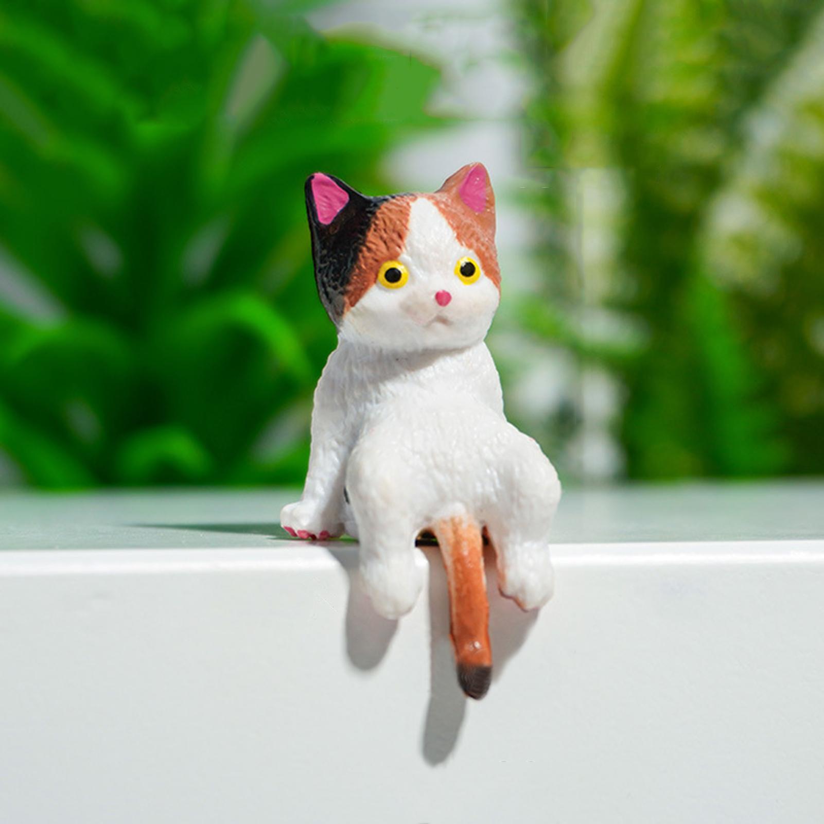 10pcs Cute Mini Cat Ornament C - Women Accessories India review and price