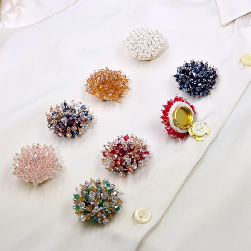 2PCS Elegant Button Covers Han - Women Accessories Products review and price
