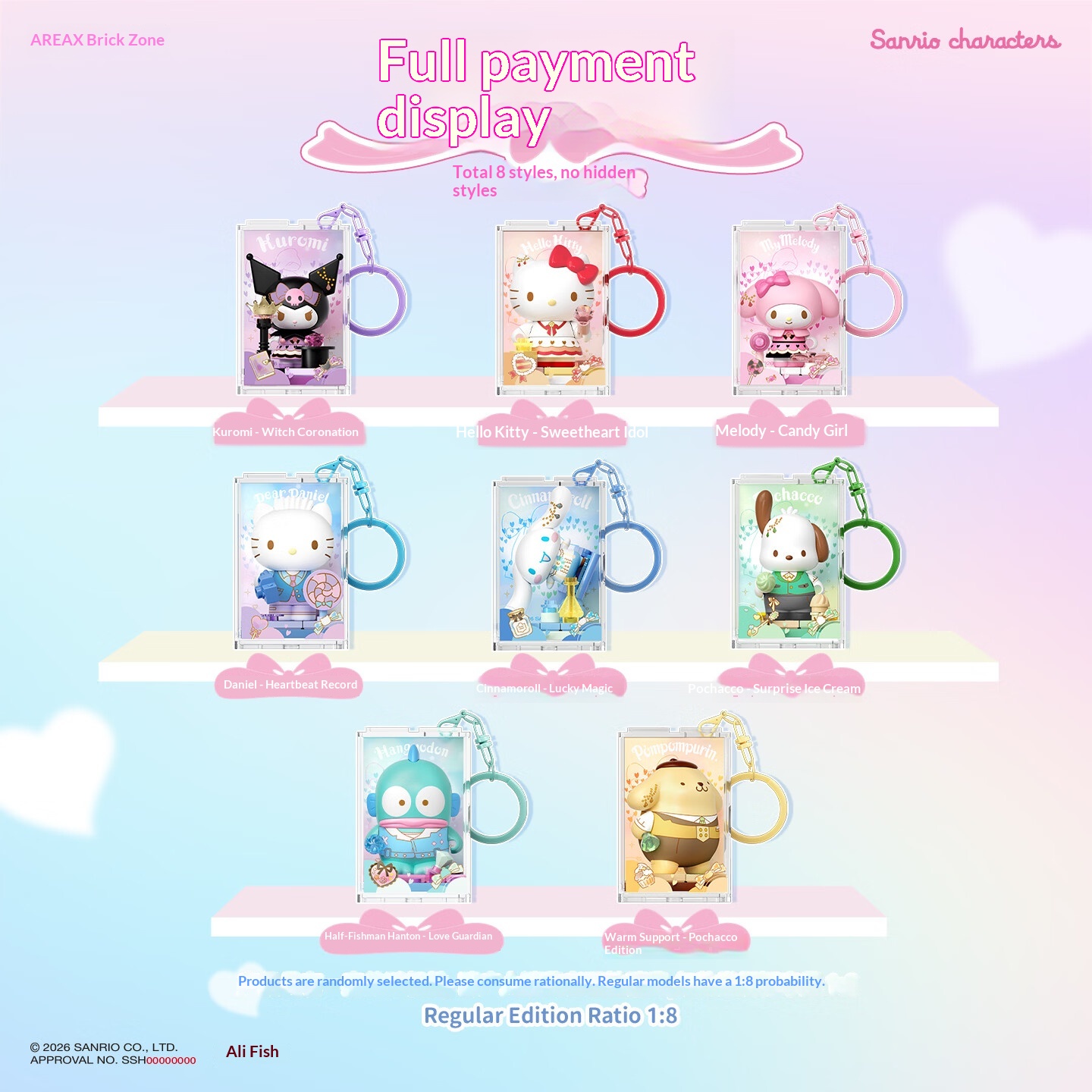 Areax Sanrio Characters Buildi - Women Accessories Gift Box review and price