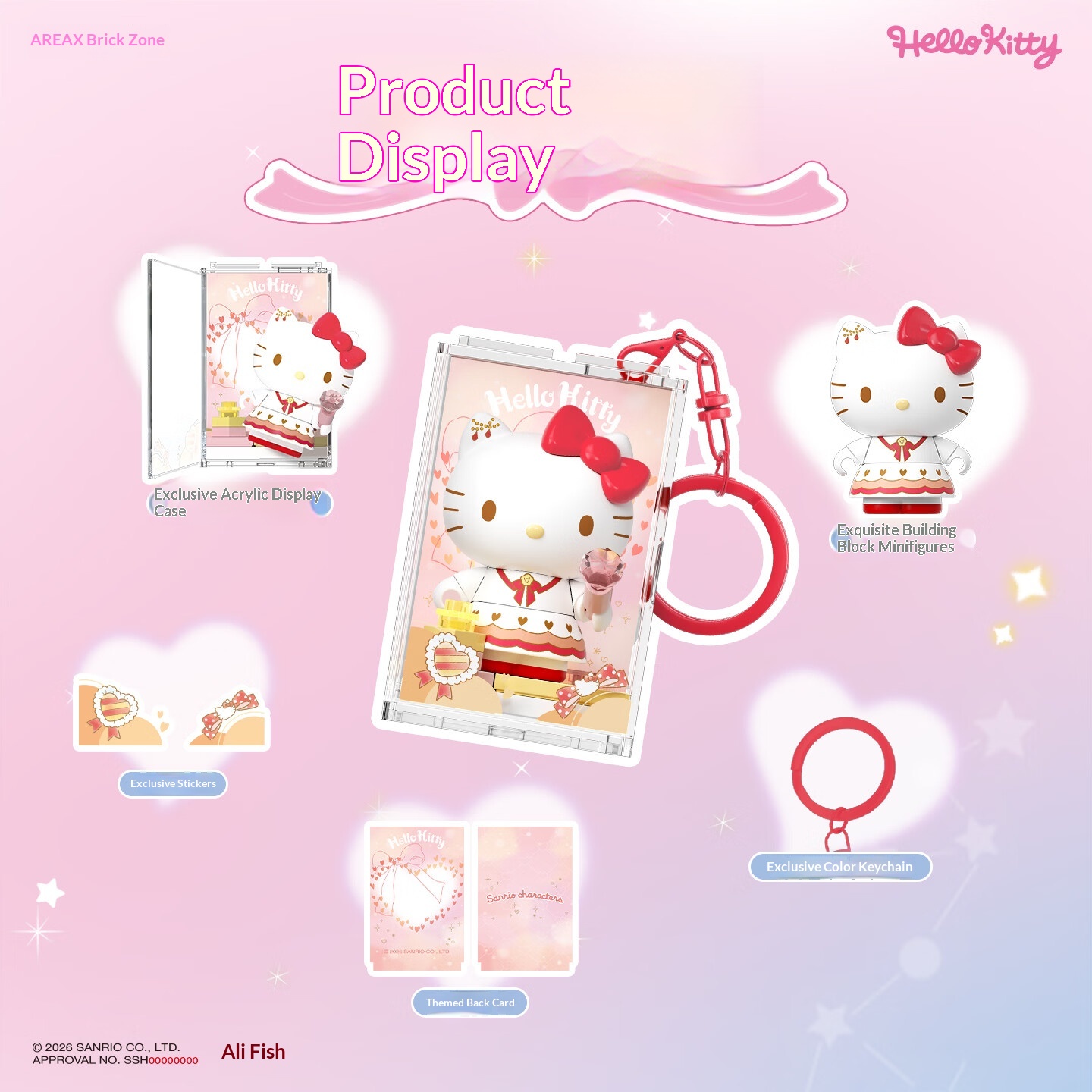 Areax Sanrio Characters Buildi - Women Accessories Gift Box review and price