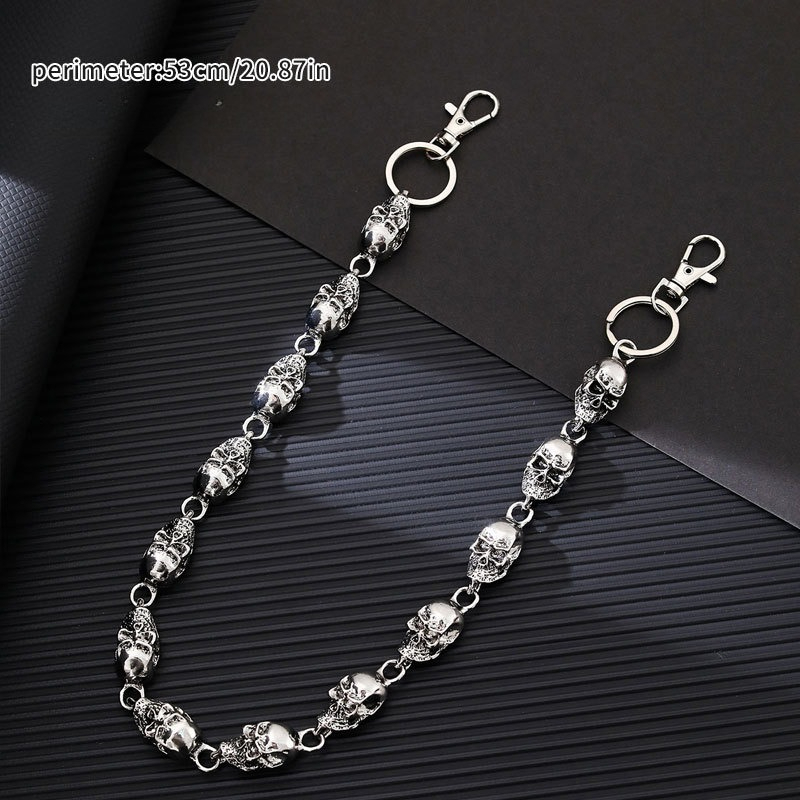 Skull Keychain Wallet Chain, P - Women'S Jeans Accessories Chain review and price