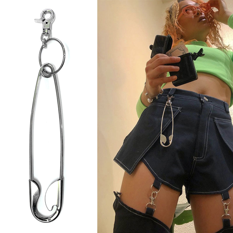 Punk Big Stainless Steel Safet - Women'S Jeans Accessories Chain review and price
