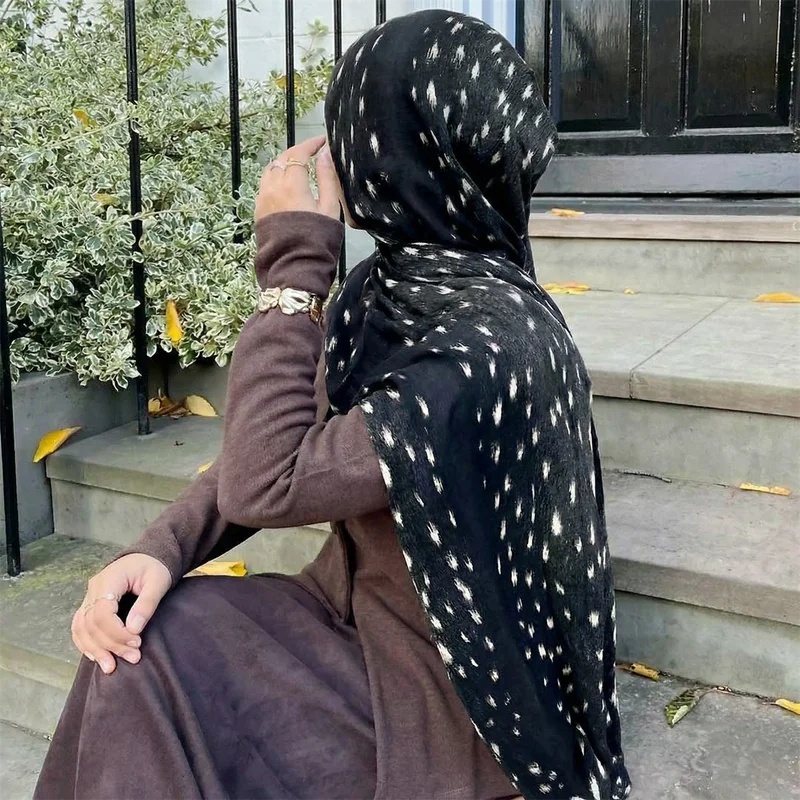 Deer Spot Print Muslim Hijab S - Women'S Accessories For Neck review and price