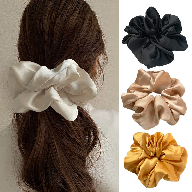 Fashion Silk Organza Solid Col - Hair Tie Velvet review and price