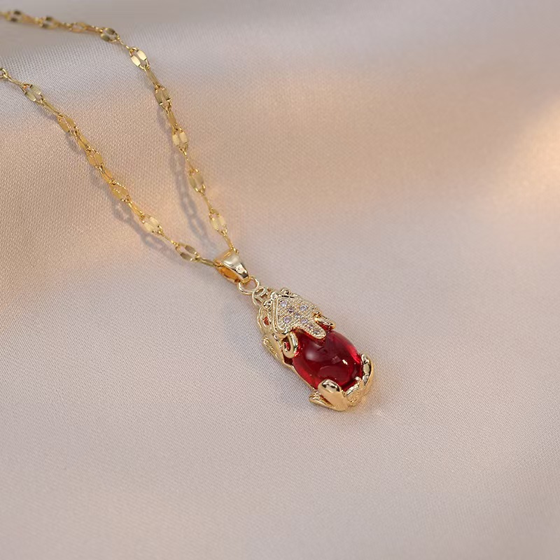 2025 trend Pixiu retro red Wom - Women'S Affordable Accessories review and price