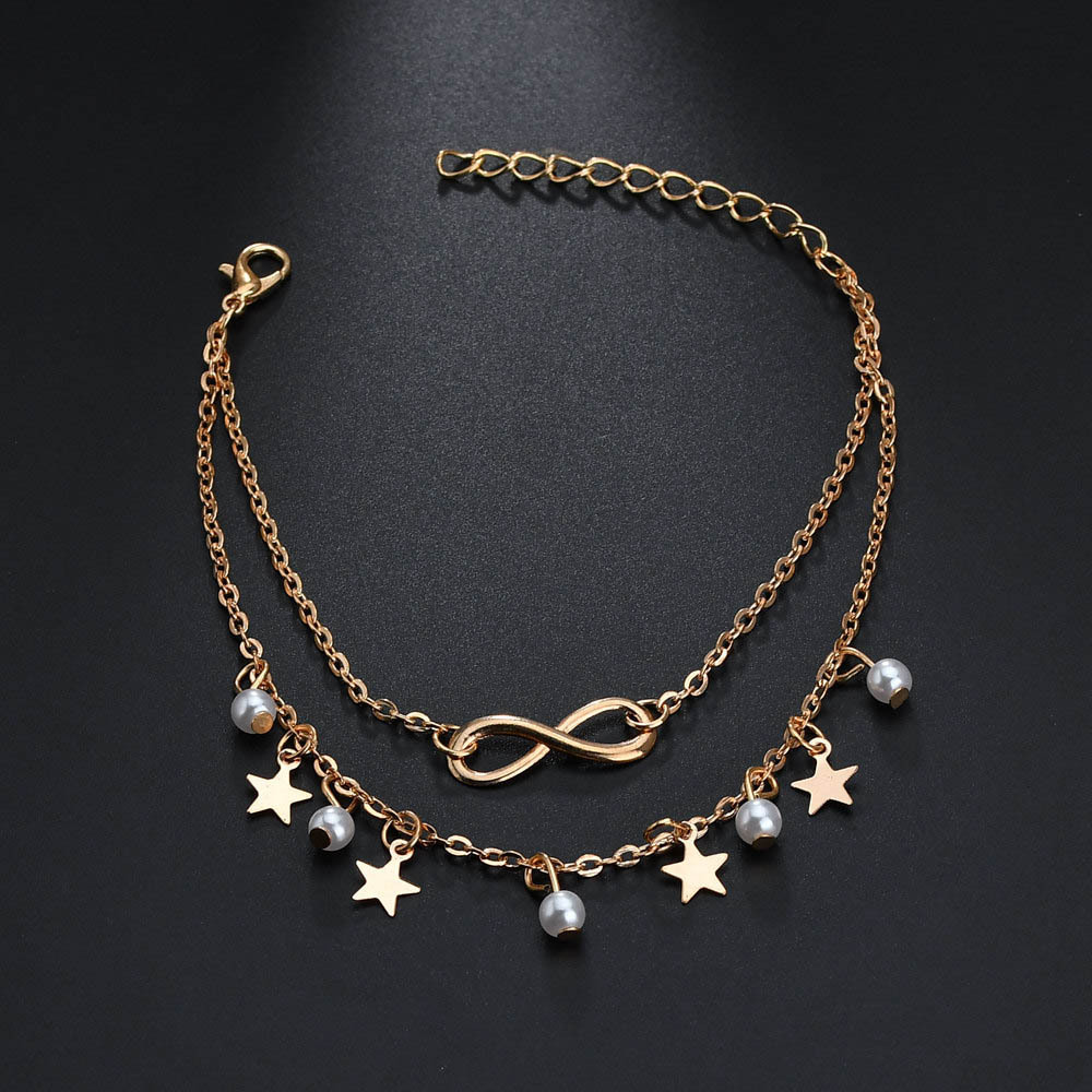 Simple Tassel Double Star Pear - Women'S Ankle Accessories review and price