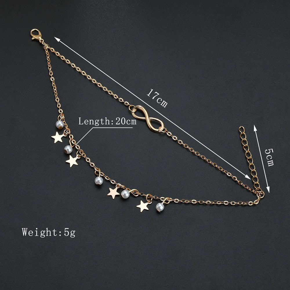 Simple Tassel Double Star Pear - Women'S Ankle Accessories review and price