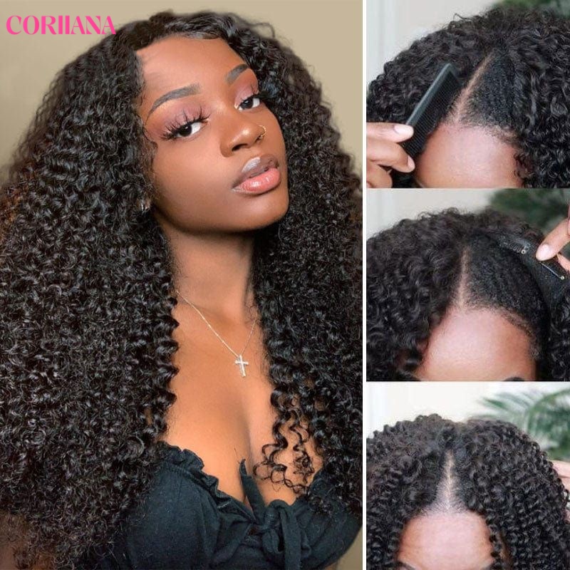 Afro Kinky Curly V Part Machin - Women Accessories India review and price