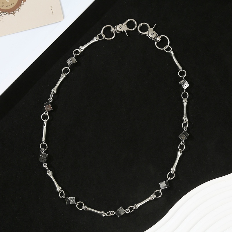 Punk Rock Hip-hop Unisex Dog B - Women'S Jeans Accessories Chain review and price