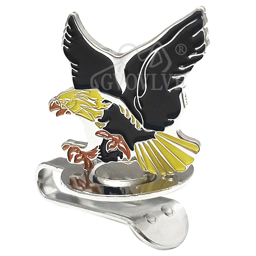 1pc Yellow Eagle Golf Hat Clip - Women'S Eagles Accessories review and price