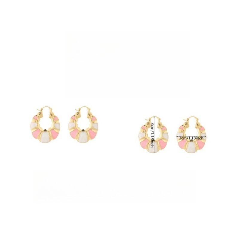 New Pink Sweet Earrings Flower - Women Accessories Wholesale China review and price